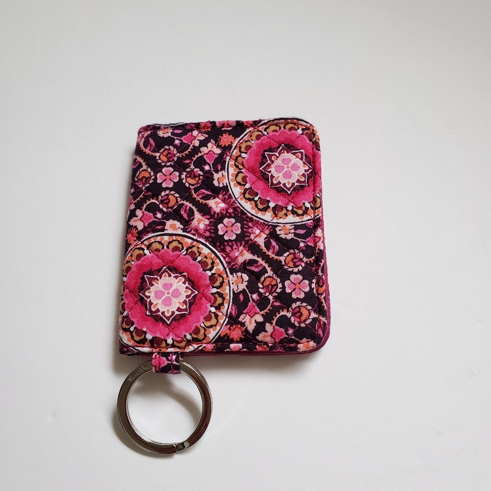 Vera Bradley ID keychain